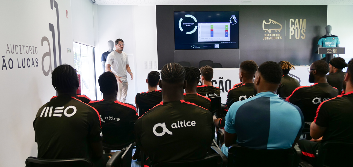 Participantes do Estgio alertados para a diminuio do risco de leso