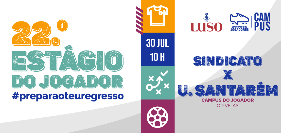 Equipa do Estágio do Jogador defronta União de Santarém